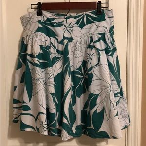 Mid length Floral skirt